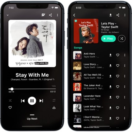 #Android #iOS #macOS music player:BlackHole
