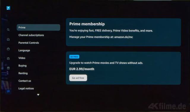 亚马逊Prime Video取消了杜比视界和环绕声，除非你额外付费